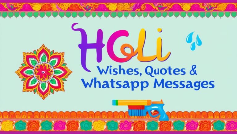 Holi Wishes