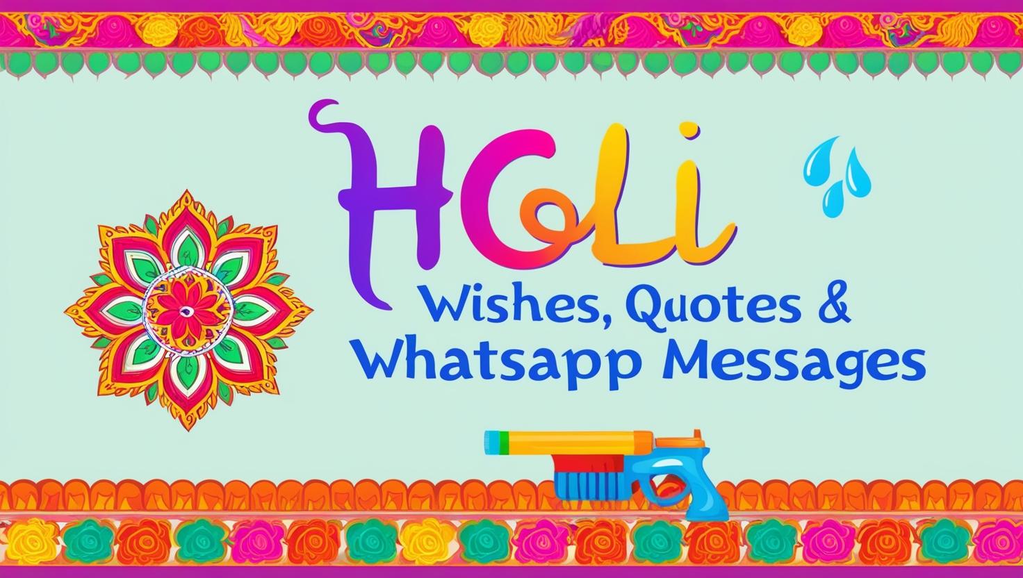 Holi Wishes