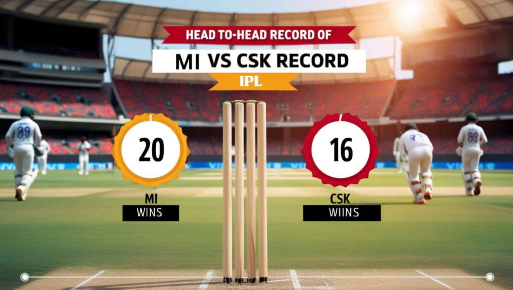 MI vs CSK head to head