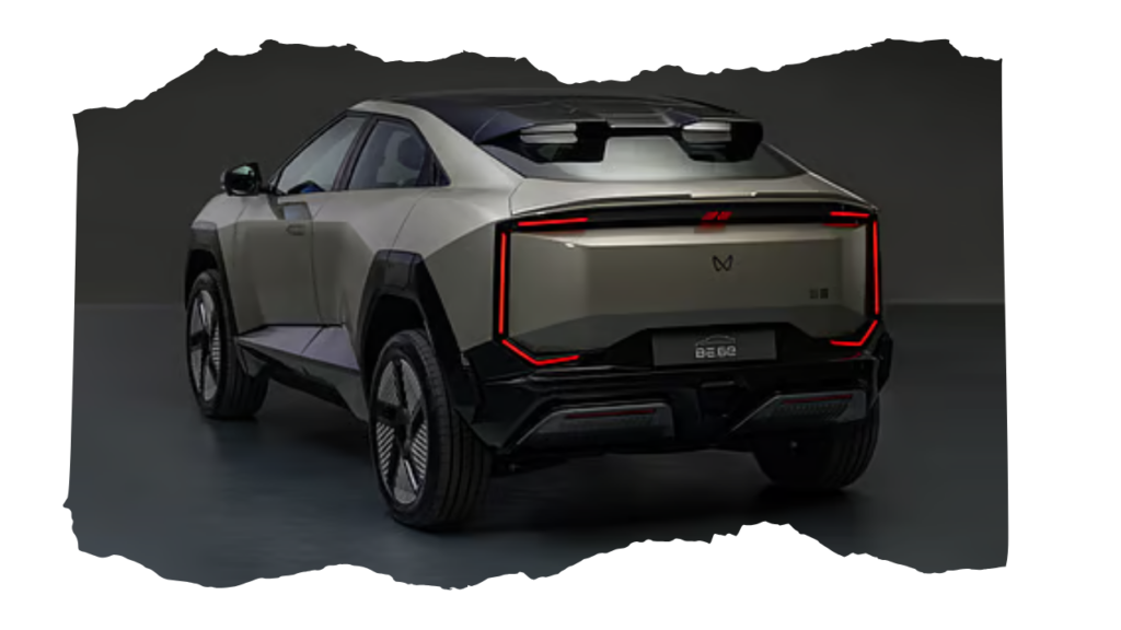 Mahindra BE 6: A Futuristic Electric Coupe-SUV