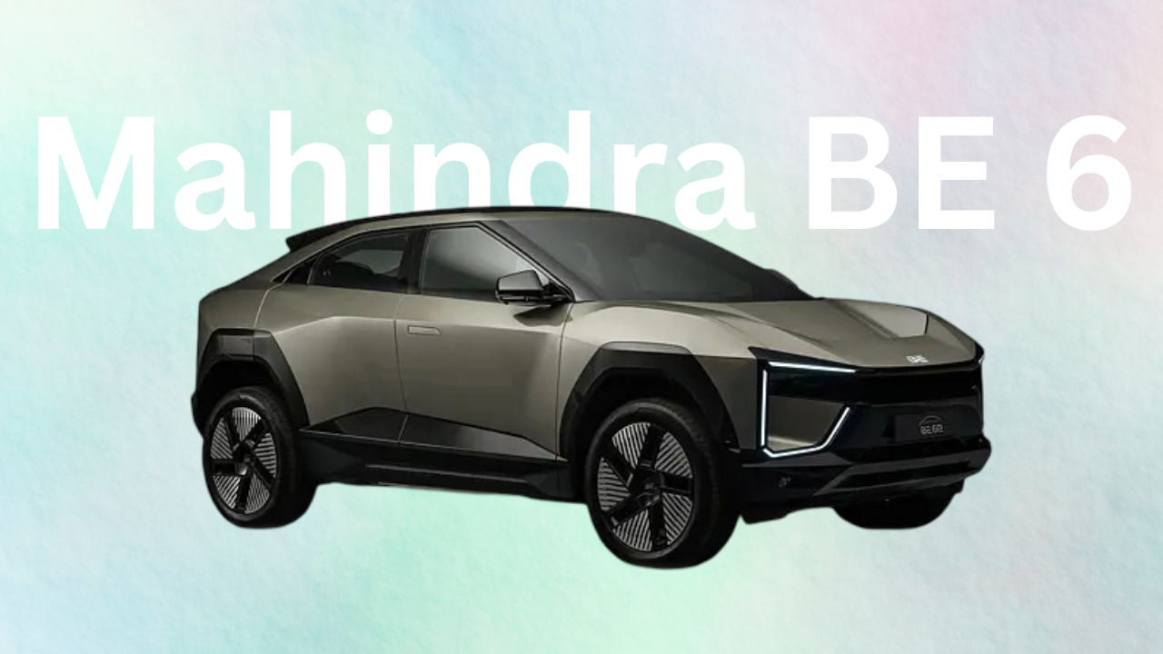 Mahindra BE 6: A Futuristic Electric Coupe-SUV