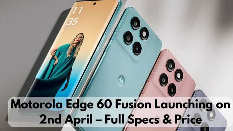 Motorola Edge 60 Fusion Price