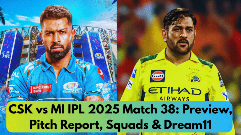 CSK vs MI IPL 2025