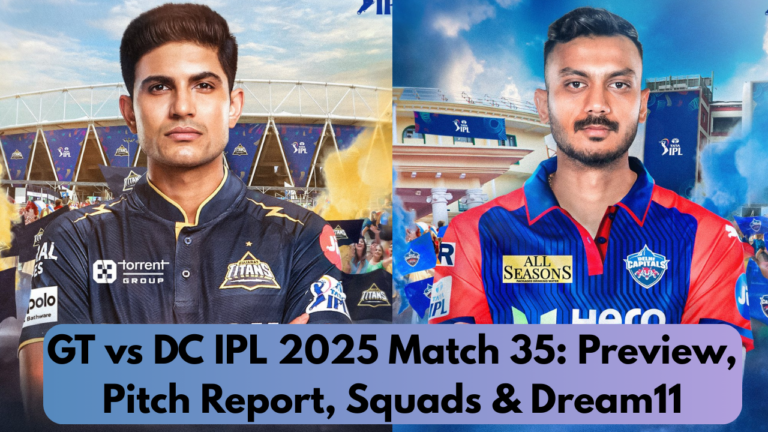 GT vs DC IPL 2025