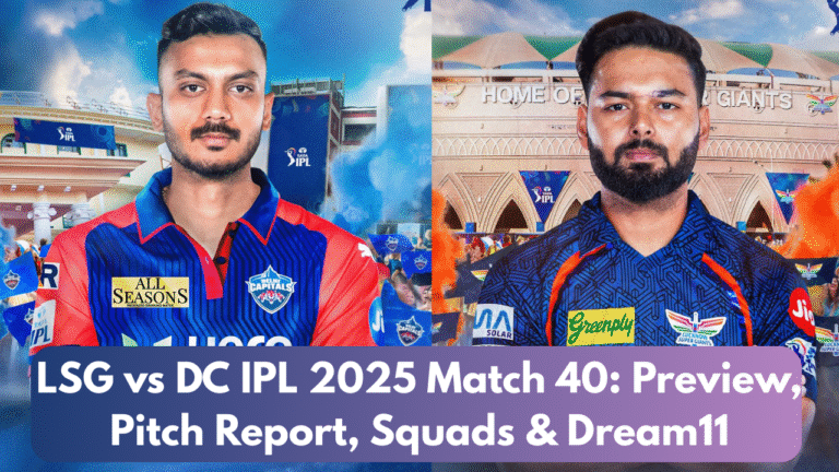 LSG vs DC IPL 2025