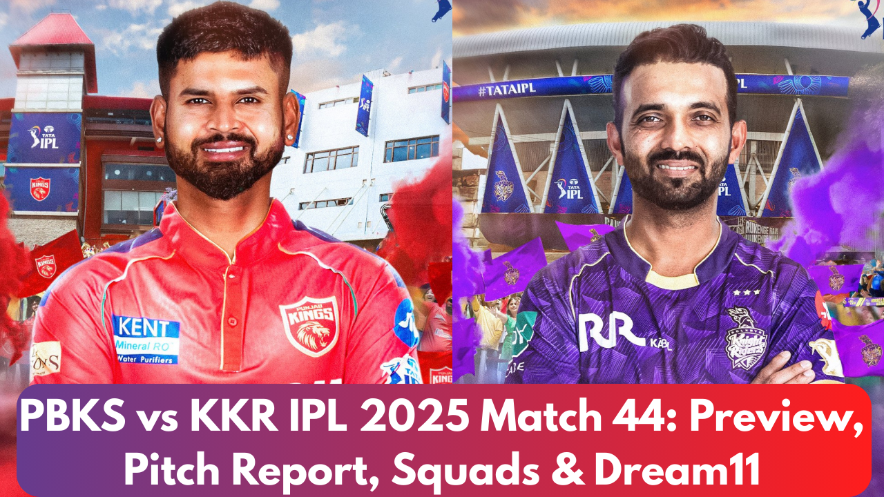 PBKS vs KKR IPL 2025