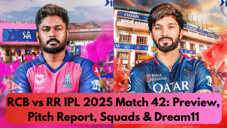 RCB vs RR IPL 2025