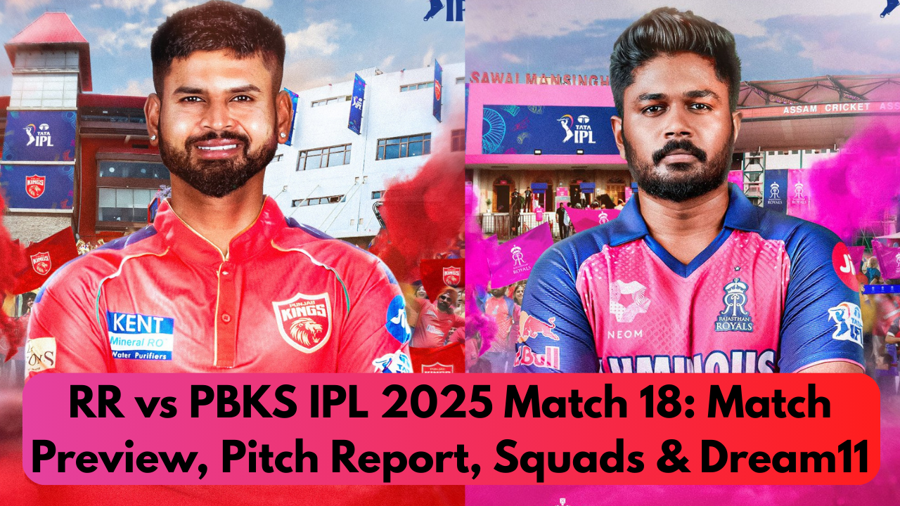 RR vs PBKS IPL 2025