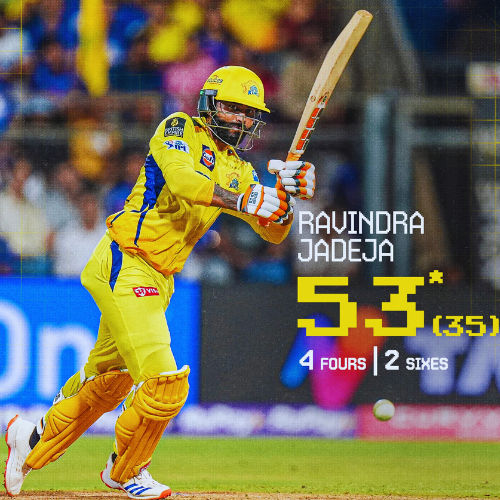 SRH vs CSK IPL Ravindra Jadeja CSK