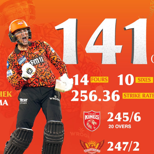 Abhishek Sharma SRH