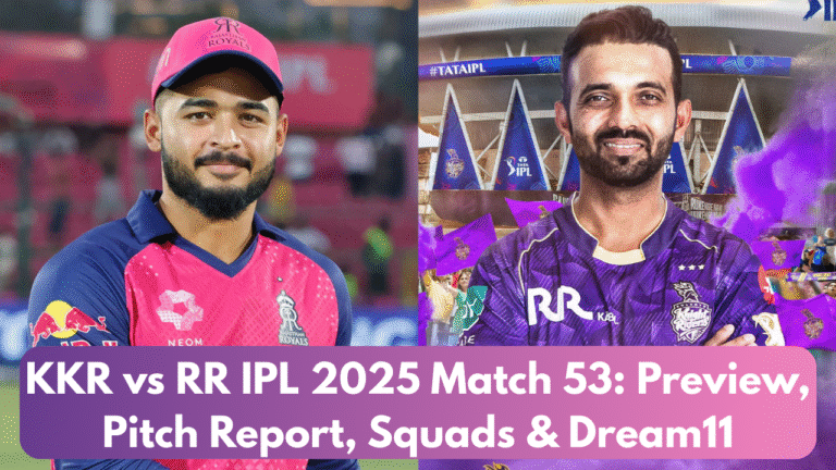 KKR vs RR IPL 2025
