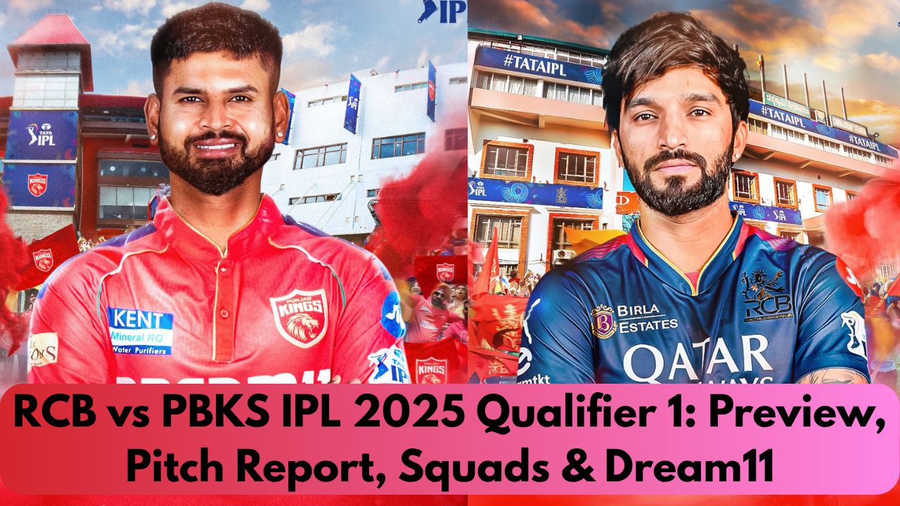 RCB vs PBKS Qualifier 1