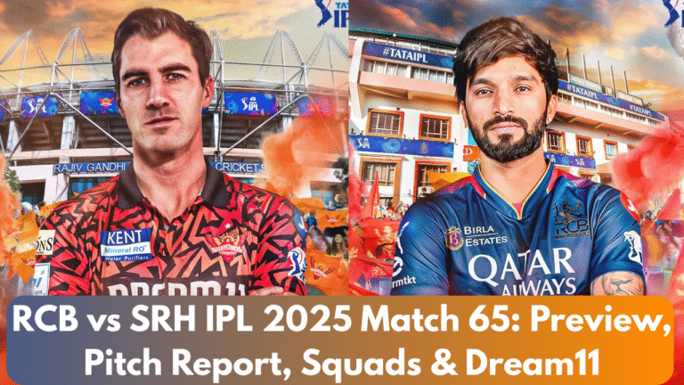RCB vs SRH IPL 2025