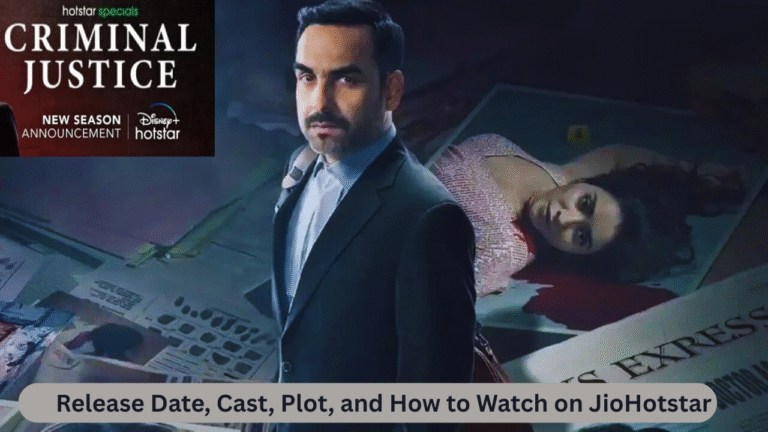 Criminal Justice Season 4: A Family Matter – Release Date, Cast, Plot, and How to Watch on JioHotstar