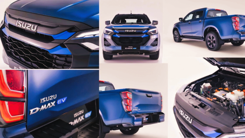 2025 Isuzu D-Max EV: Isuzu’s First Fully Electric Pickup Truck Launches with 4WD, 263 km Range & 3,500 kg Towing