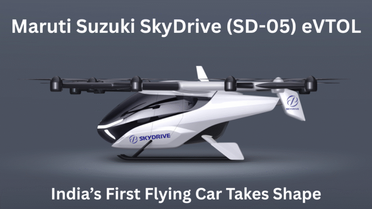 Maruti Suzuki SkyDrive (SD-05) eVTOL: India’s First Flying Car Takes Shape