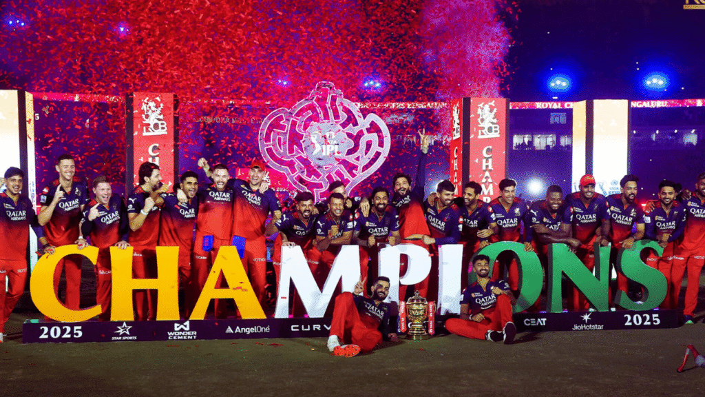RCB IPL 2025 champions